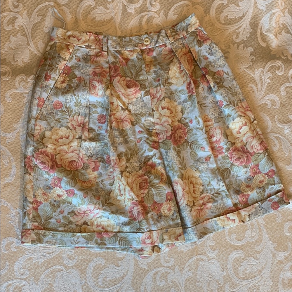 Ralph Lauren Linen Floral Shorts